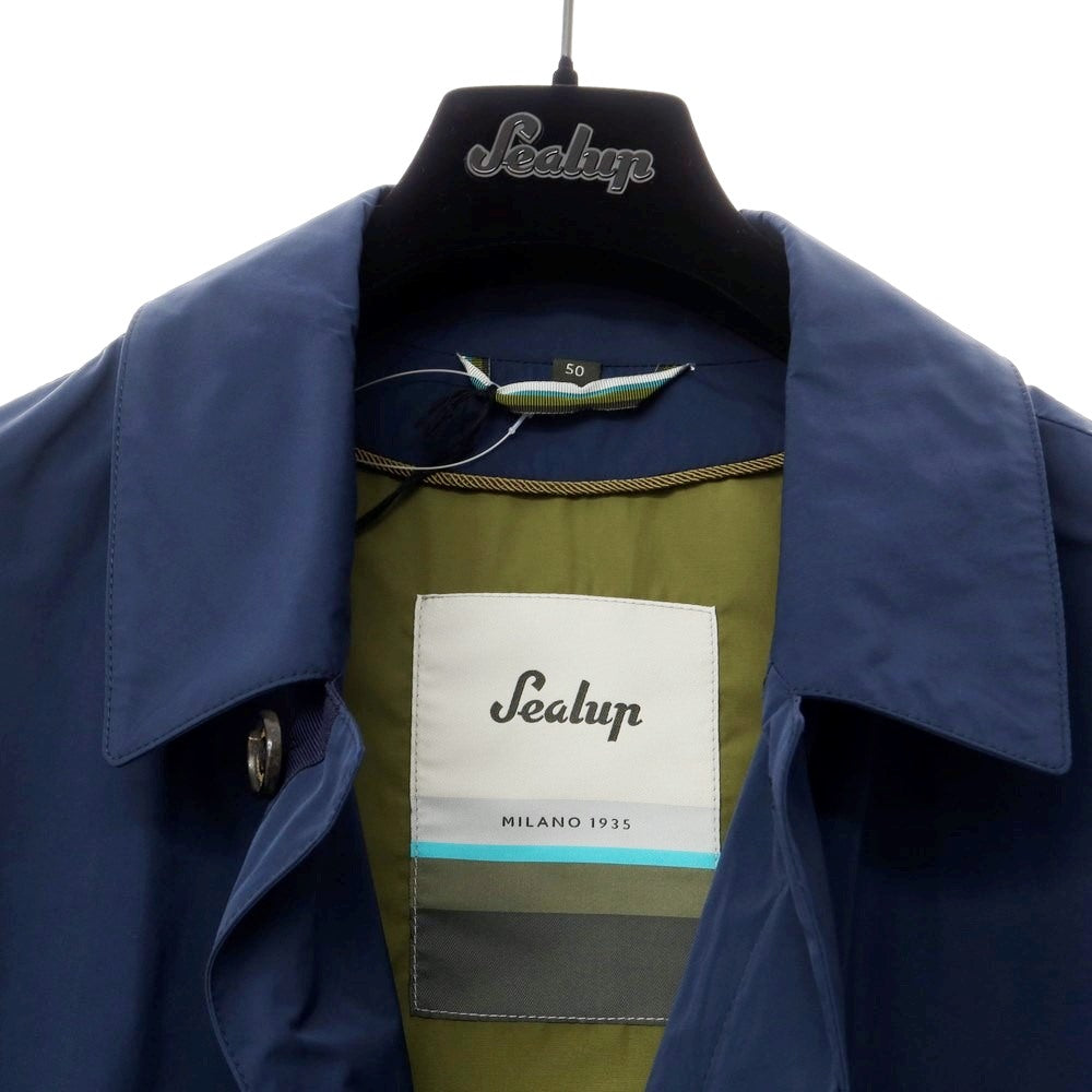 [New Outlet] Sealup 2022 Spring/Summer Polyester Balmac Coat Navy [Size 50] [NVY] [S/S] [Condition Rank N-] [Men&