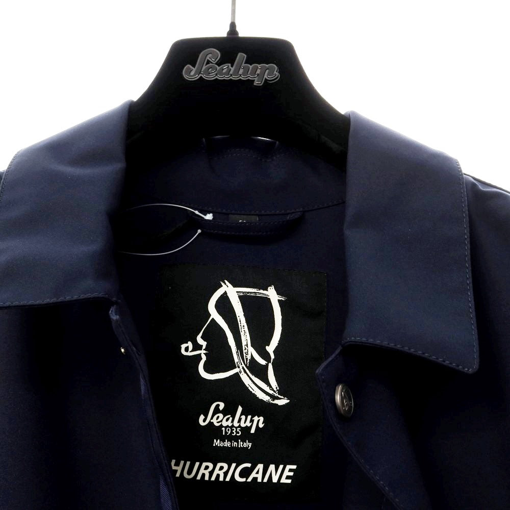 [New Outlet] Sealup HURRICANE Polyester Balmac Coat Navy [Size 50] [NVY] [S/S] [Condition Rank N-] [Men&