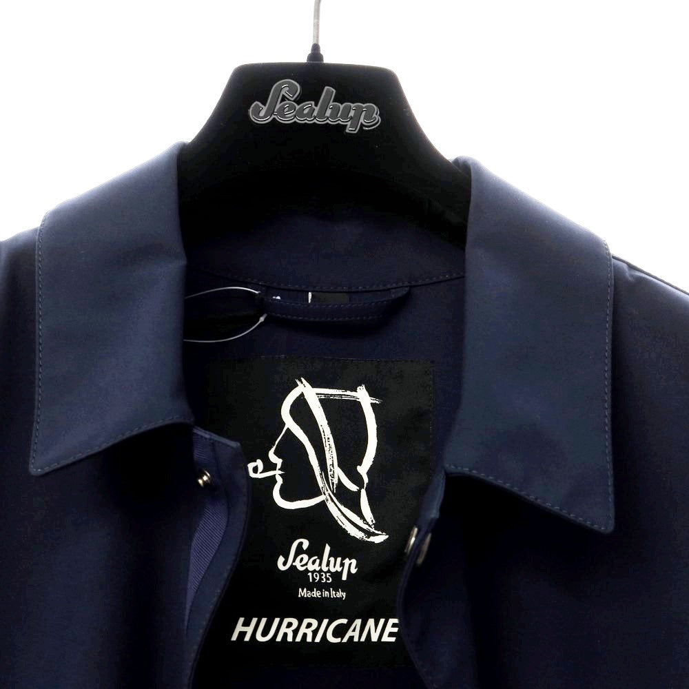 [New Outlet] Sealup HURRICANE Polyester Balmac Coat Navy [Size 50] [NVY] [S/S] [Condition Rank N-] [Men&