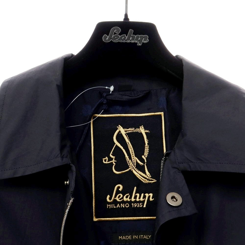 [New Outlet] Sealup 2023 Spring/Summer CAR COAT 2 Cotton Balmacaan Coat Grayish Navy [Size 50] [NVY] [S/S] [Condition Rank N-] [Men&