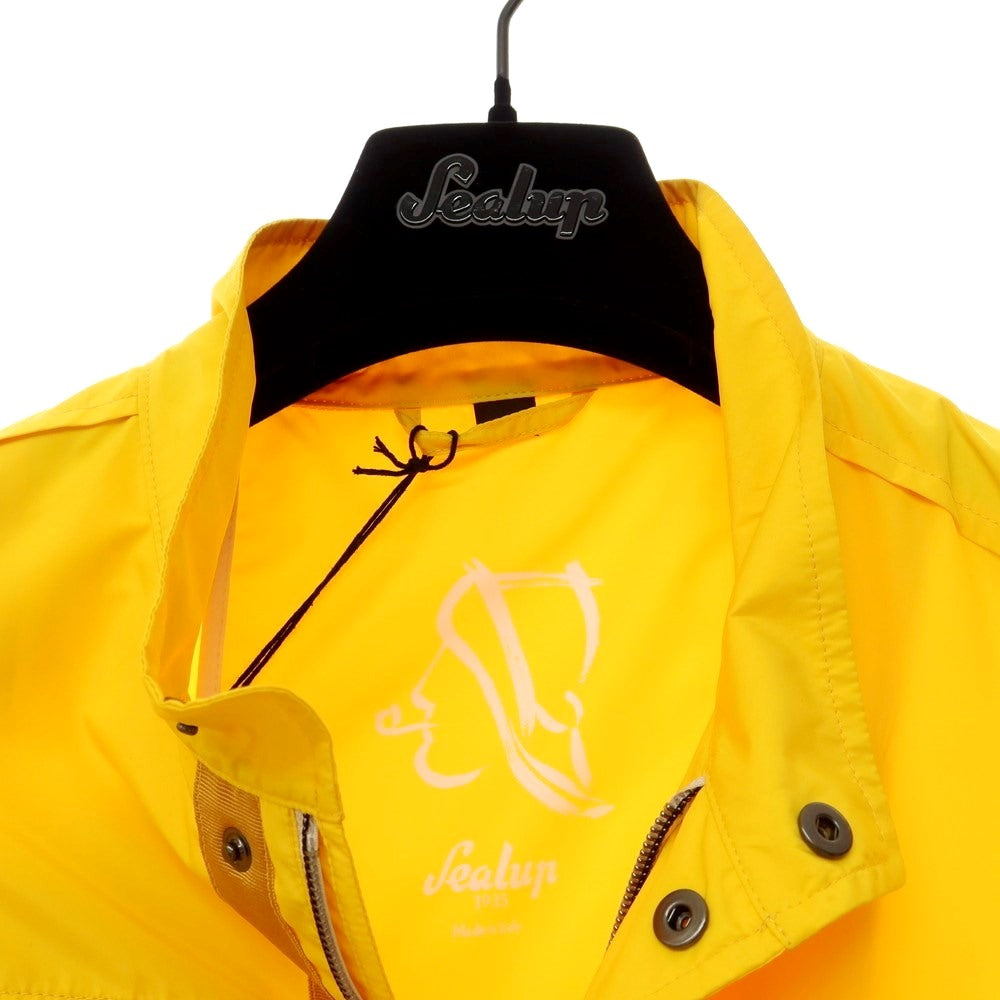 [New Outlet] Sealup PACKABLE 4POCKET JACKET Polyester Military Jacket Yellow [Size 46] [YEL] [S/S] [Condition Rank N-] [Men&