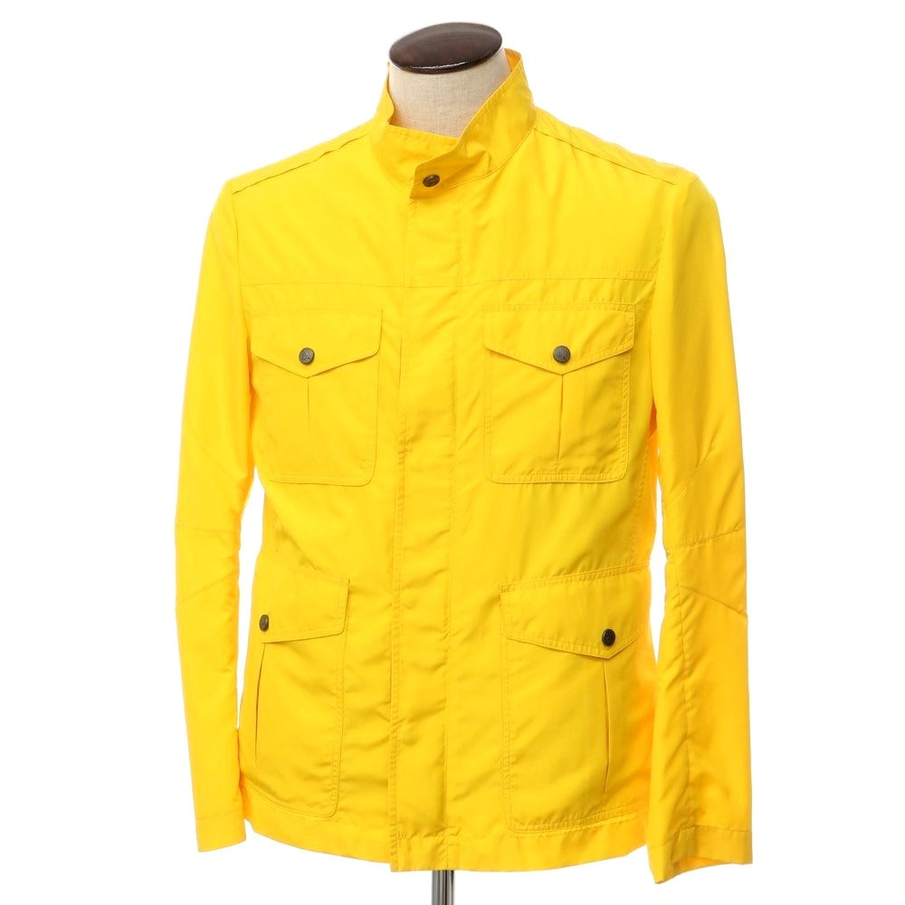 [New Outlet] Sealup PACKABLE 4POCKET JACKET Polyester Military Jacket Yellow [Size 48] [YEL] [S/S] [Condition Rank N-] [Men&