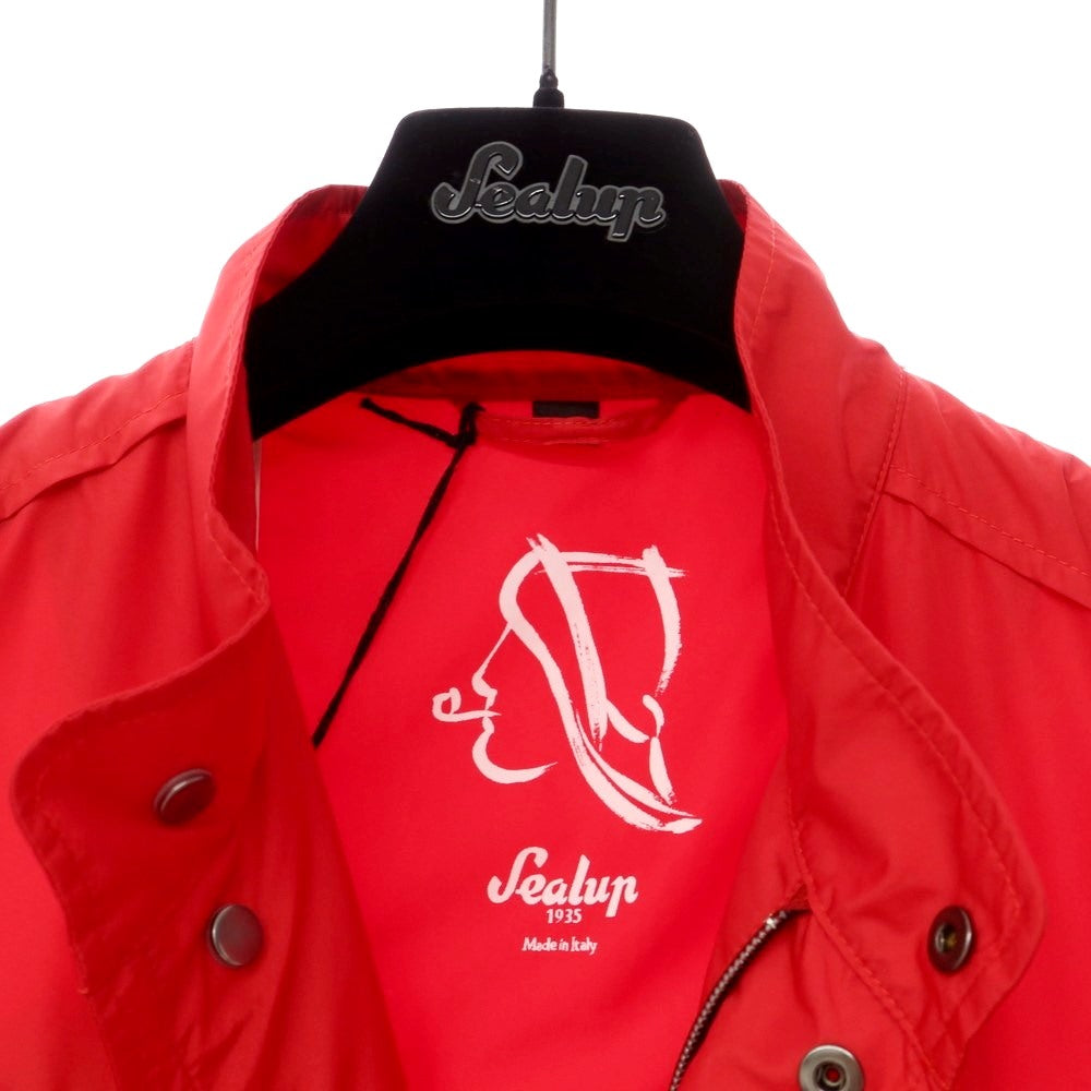 [New Outlet] Sealup PACKABLE 4POCKET JACKET Polyester Military Jacket Red [Size 46] [RED] [S/S] [Condition Rank N-] [Men&