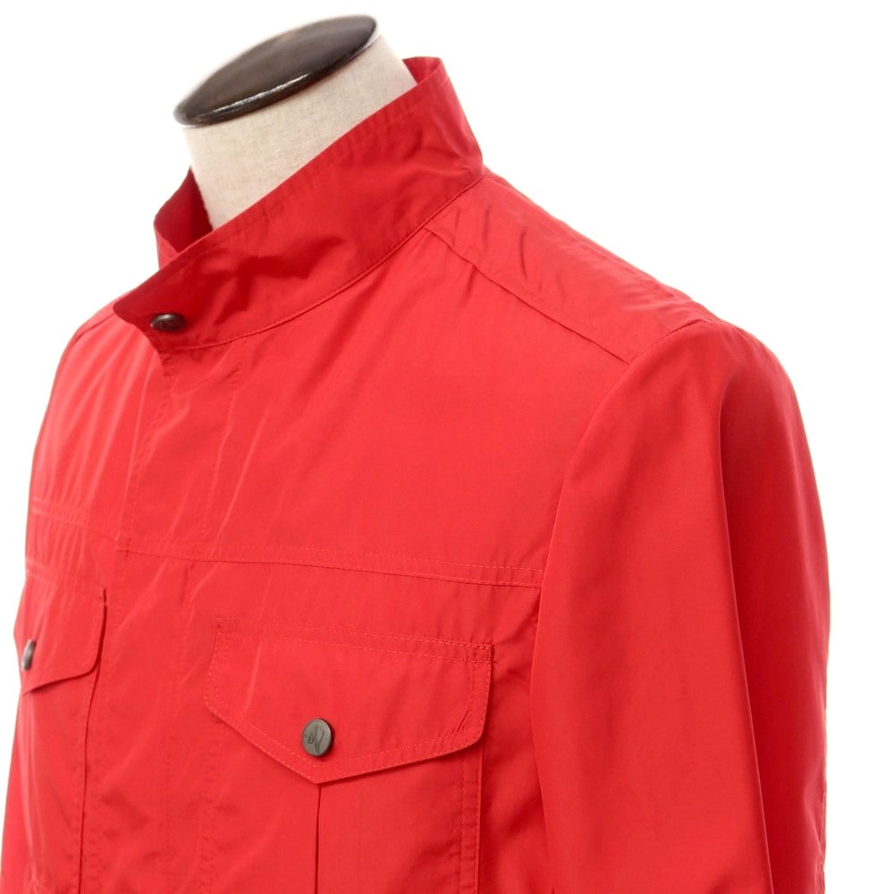 [New Outlet] Sealup PACKABLE 4POCKET JACKET Polyester Military Jacket Red [Size 48] [RED] [S/S] [Condition Rank N-] [Men&