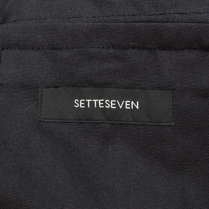 [New Outlet] Sealup 2023 Spring/Summer SETTESEVEN Cotton Zip-up Jacket Black [Size 50] [BLK] [S/S] [Condition Rank N-] [Men&