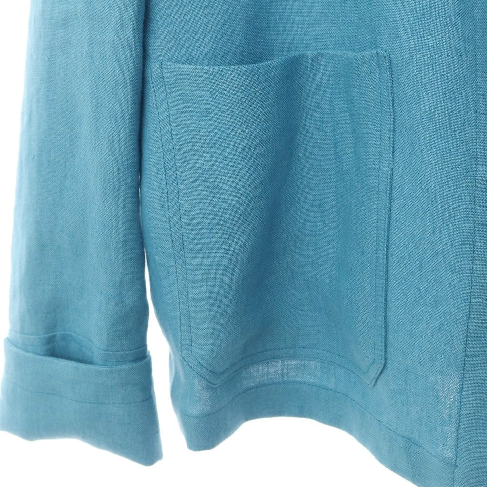 [New Outlet] Sealup 2022 Spring/Summer VENEZIA Linen Coverall Blouson Light Blue [Size 50] [BLU] [S/S] [Condition Rank N-] [Men&