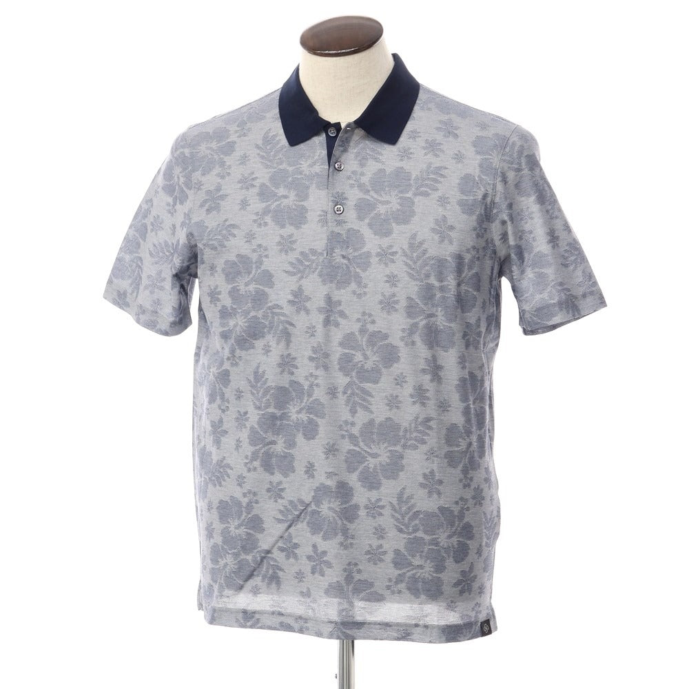 【新品アウトレット】グランサッソ GRAN SASSO コットン 半袖 花柄 ポロシャツ ネイビー【サイズ50】【NVY】【S/S】【状態ランクN-】【メンズ】【769382】
[EPD]