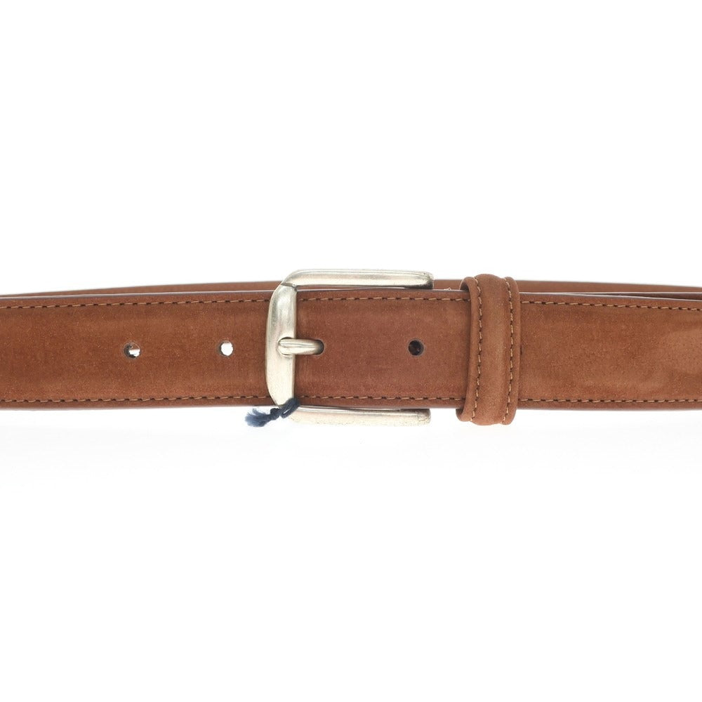 [New Outlet] Andersons Nubuck Leather Belt Brown [Size 95] [BRW] [S/S/A/W] [Condition Rank N-] [Men&