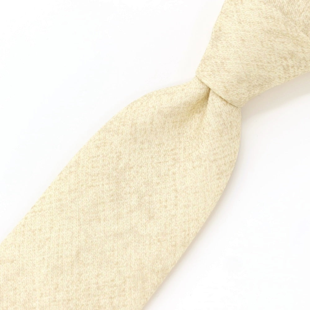 [New] GIERRE Printed Tri-Fold Silk Tie Beige [BEI] [S/S/A/W] [Condition Rank N] [Men&