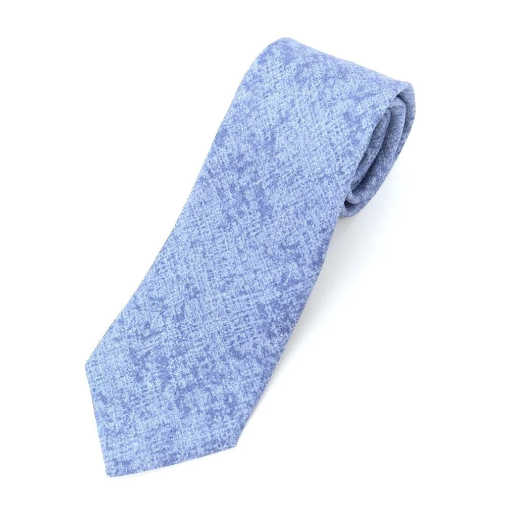 [New] GIERRE Printed Tri-Fold Silk Tie Blue [BLU] [S/S/A/W] [Condition Rank N] [Men&