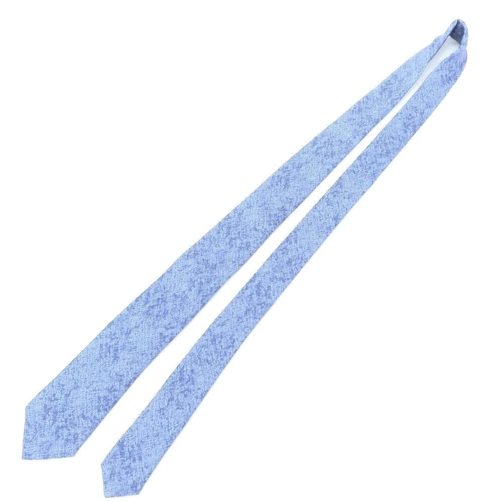 [New] GIERRE Printed Tri-Fold Silk Tie Blue [BLU] [S/S/A/W] [Condition Rank N] [Men&