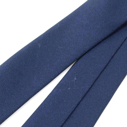 [New Outlet] GIERRE Panel Print Tri-Fold Silk Tie Navy [NVY] [S/S/A/W] [Condition Rank N-] [Men&