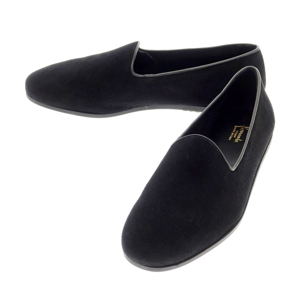 [New] Ferrante FERRANTE BRIO Suede Unlined Loafers Black [Size 40 (6)] [BLK] [S/S/A/W] [Condition Rank N] [Men&