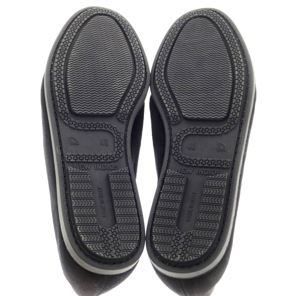 [New] Ferrante FERRANTE BRIO Suede Unlined Loafers Black [Size 40 (6)] [BLK] [S/S/A/W] [Condition Rank N] [Men&