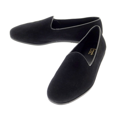 [New Outlet] Ferrante FERRANTE BRIO Suede Unlined Loafers Black [Size 41 (7)] [BLK] [S/S/A/W] [Condition Rank N-] [Men&