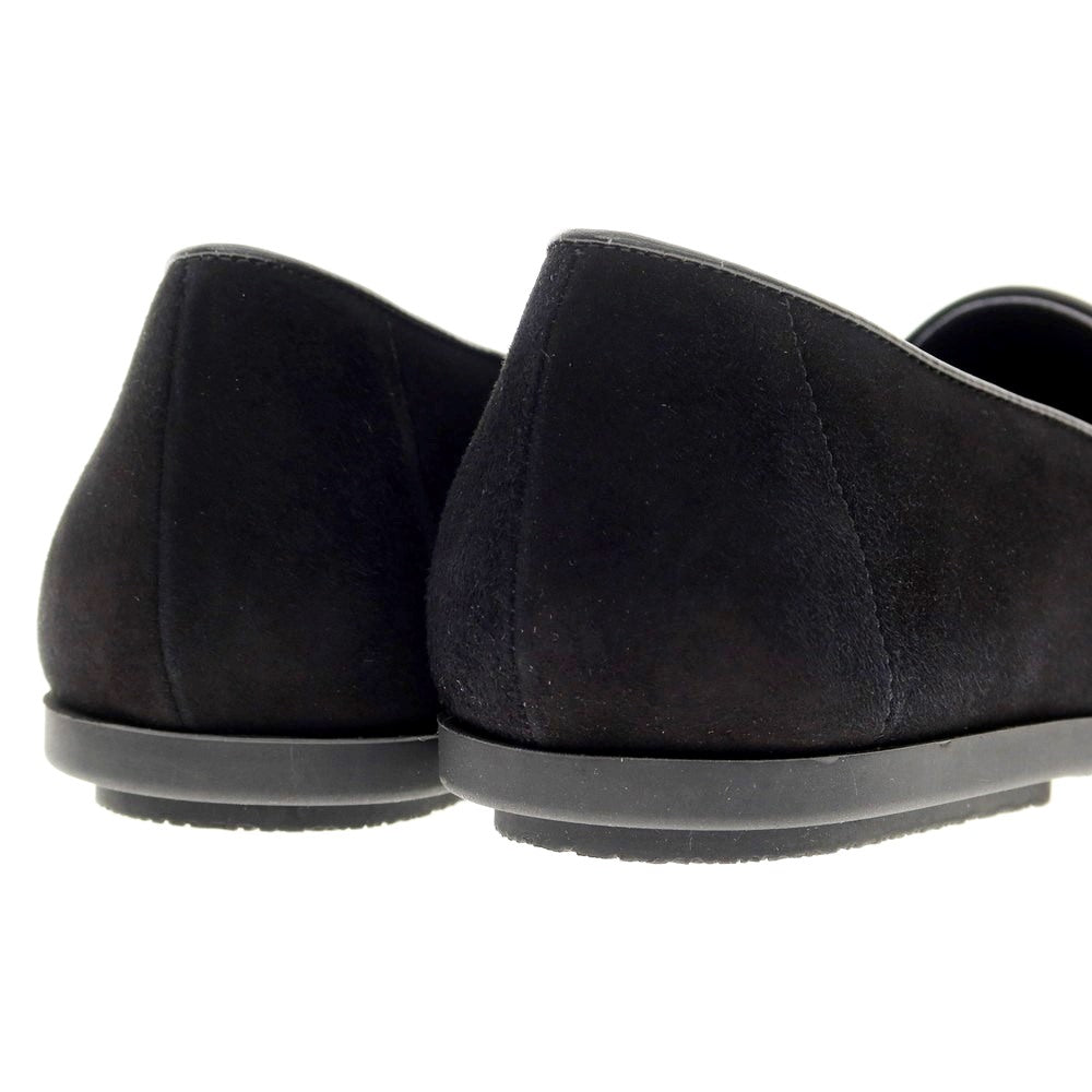 [New Outlet] Ferrante FERRANTE BRIO Suede Unlined Loafers Black [Size 41 (7)] [BLK] [S/S/A/W] [Condition Rank N-] [Men&