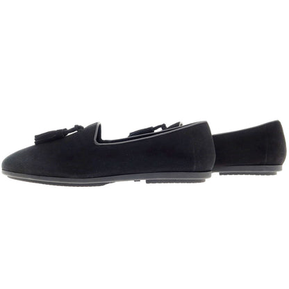 [New Outlet] Ferrante FERRANTE SONG Suede Unlined Tassel Loafers Black [Size 41 (8)] [BLK] [S/S/A/W] [Condition Rank N-] [Men&