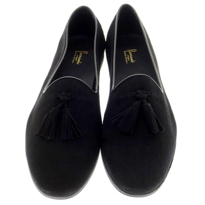 【新品アウトレット】フェランテ FERRANTE SONG スエード アンラインド タッセルローファー ブラック【サイズ43】【BLK】【S/S/A/W】【状態ランクN-】【メンズ】【769278】