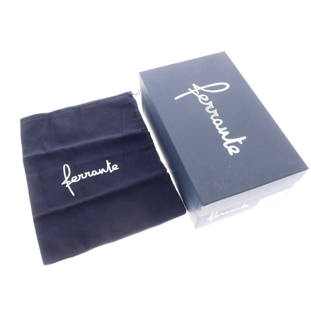 【新品アウトレット】フェランテ FERRANTE SONG スエード アンラインド タッセルローファー ブラック【サイズ43】【BLK】【S/S/A/W】【状態ランクN-】【メンズ】【769278】