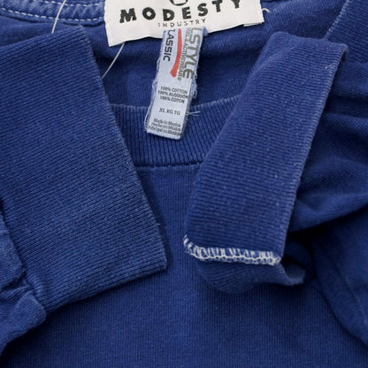 【中古】モデスティーインダストリー MODESTY INDUSTRY コットン 長袖Ｔシャツ ネイビーブルー系【サイズXL】【NVY】【S/S/A/W】【状態ランクC】【メンズ】【769379】
[EPD]