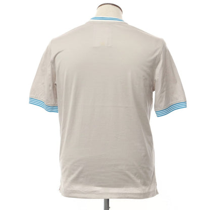 【中古】グランサッソ GRAN SASSO コットン 半袖 クルーネック Ｔシャツ グレー【サイズ50】【GRY】【S/S】【状態ランクD】【メンズ】【769291】