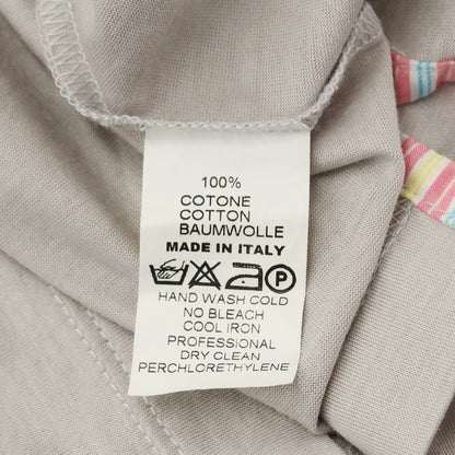 【中古】グランサッソ GRAN SASSO コットン 半袖 クルーネック Ｔシャツ グレー【サイズ50】【GRY】【S/S】【状態ランクD】【メンズ】【769291】
