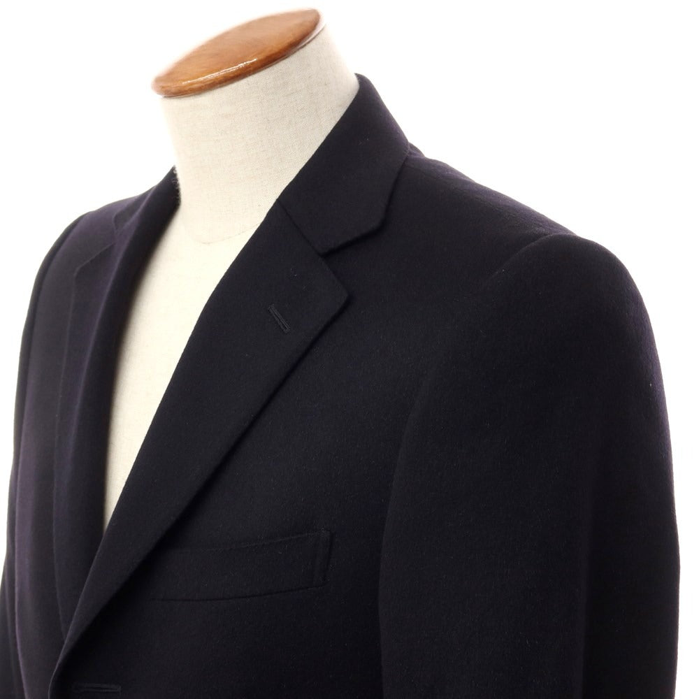 [Used] Z Zegna Angora wool tailored jacket in black and navy [Size 46] [NVY] [A/W] [Condition: C] [Men&