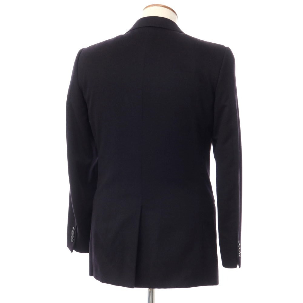 [Used] Z Zegna Angora wool tailored jacket in black and navy [Size 46] [NVY] [A/W] [Condition: C] [Men&