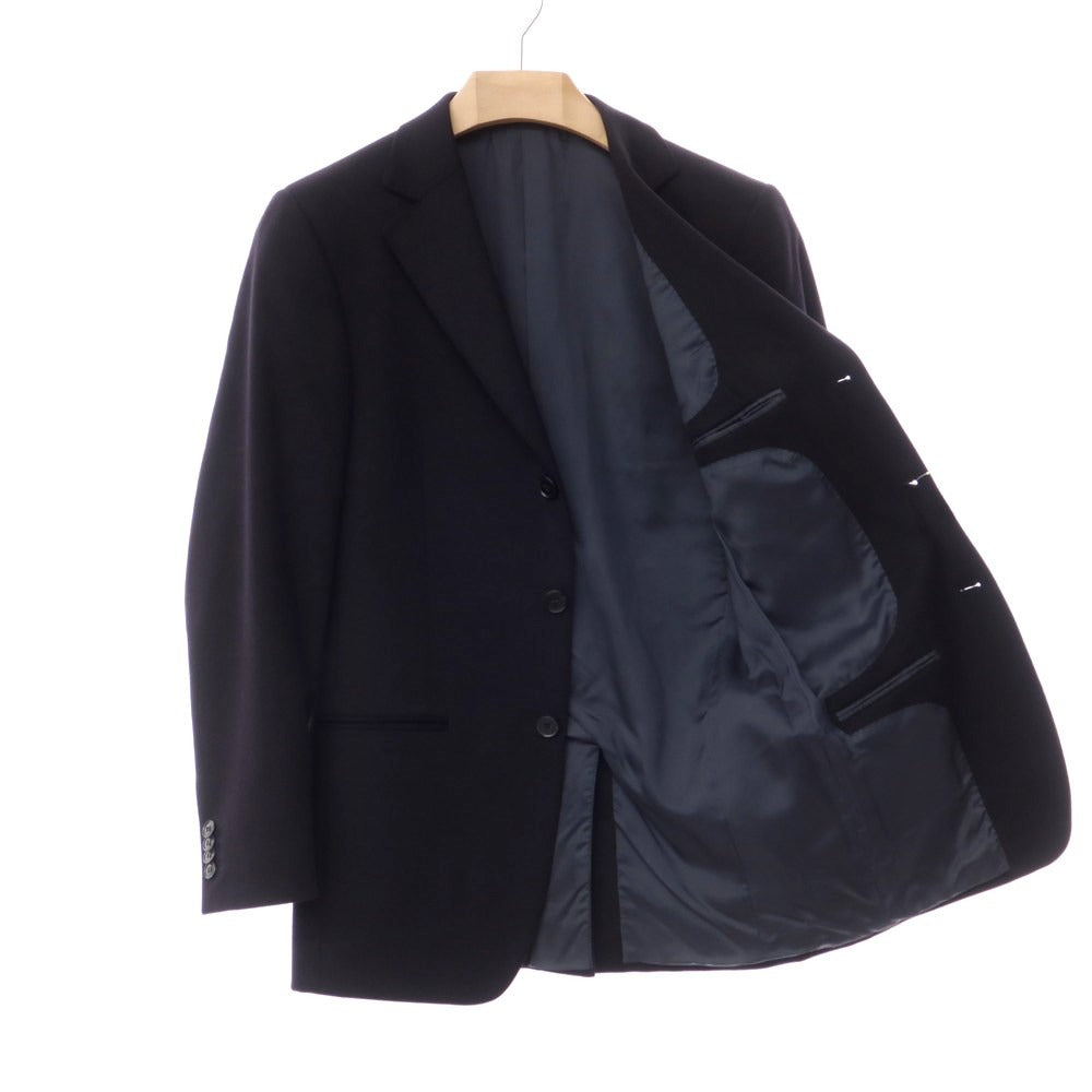 [Used] Z Zegna Angora wool tailored jacket in black and navy [Size 46] [NVY] [A/W] [Condition: C] [Men&