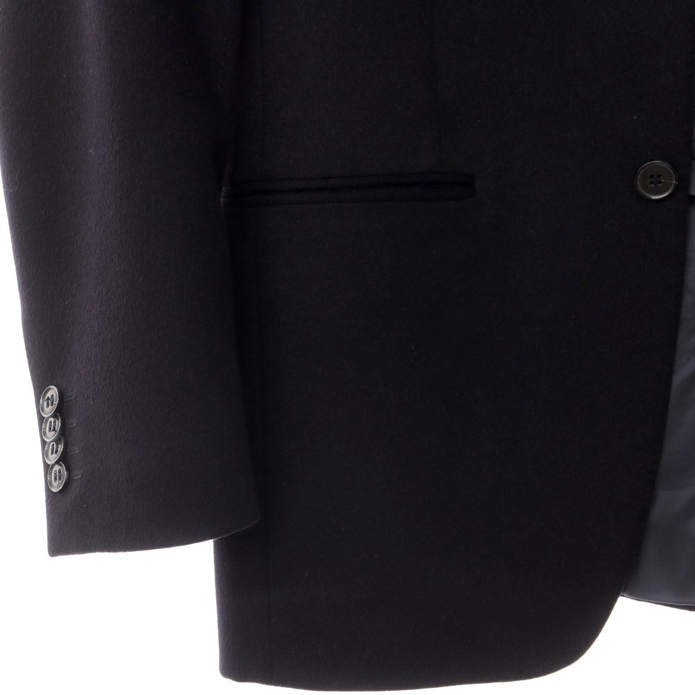 [Used] Z Zegna Angora wool tailored jacket in black and navy [Size 46] [NVY] [A/W] [Condition: C] [Men&