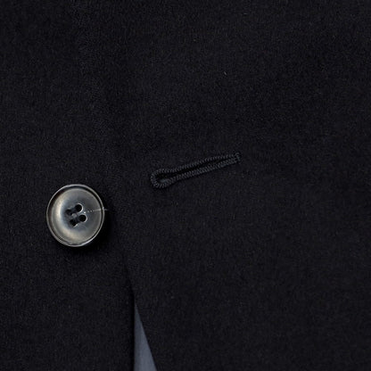 [Used] Z Zegna Angora wool tailored jacket in black and navy [Size 46] [NVY] [A/W] [Condition: C] [Men&