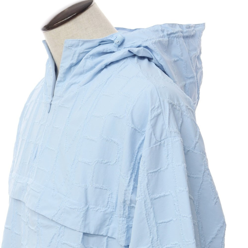 【中古】シュプリーム Supreme 2023年春夏 Repeat Stitch Anorak ナイロン アノラック フーデッドブルゾン ライトブルー【サイズL】【BLU】【S/S】【状態ランクA】【メンズ】【769293】