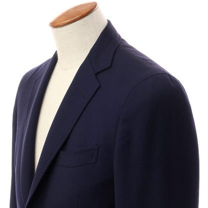 [Used] Azabu tailor wool 2B tailored jacket, navy [size 46] [NVY] [S/S] [Condition rank C] [Men&