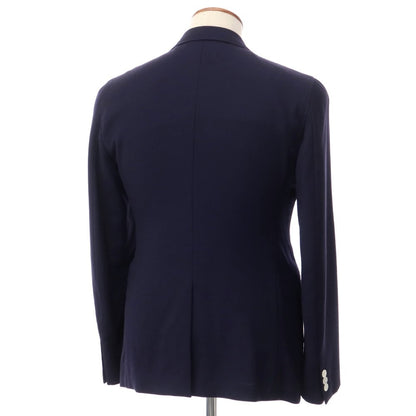 [Used] Azabu tailor wool 2B tailored jacket, navy [size 46] [NVY] [S/S] [Condition rank C] [Men&