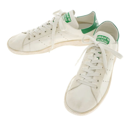 【中古】バレンシアガ BALENCIAGA × ADIDAS STAN SMITH WORN-OUT スタンスミス スニーカー アイボリーxグリーン【サイズ42】【WHT】【S/S/A/W】【状態ランクA】【メンズ】【769198】