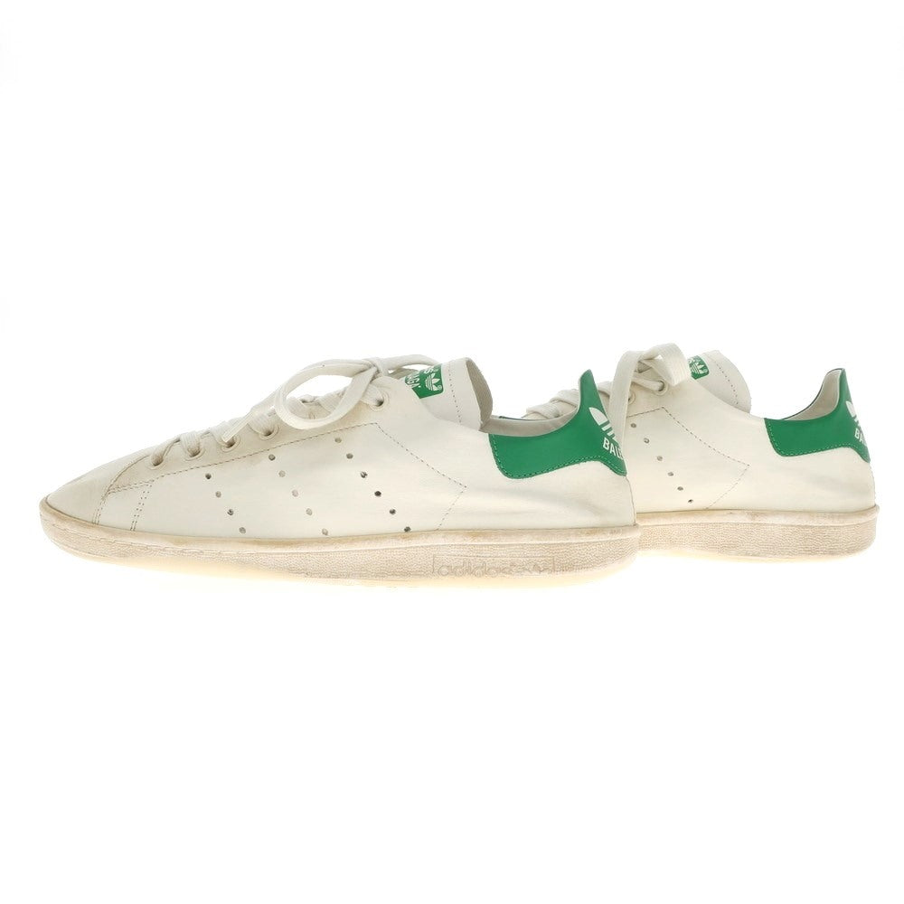 【中古】バレンシアガ BALENCIAGA × ADIDAS STAN SMITH WORN-OUT スタンスミス スニーカー アイボリーxグリーン【サイズ42】【WHT】【S/S/A/W】【状態ランクA】【メンズ】【769198】