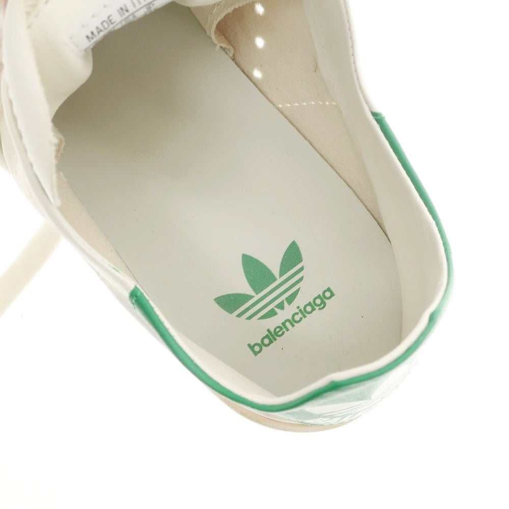 【中古】バレンシアガ BALENCIAGA × ADIDAS STAN SMITH WORN-OUT スタンスミス スニーカー アイボリーxグリーン【サイズ42】【WHT】【S/S/A/W】【状態ランクA】【メンズ】【769198】