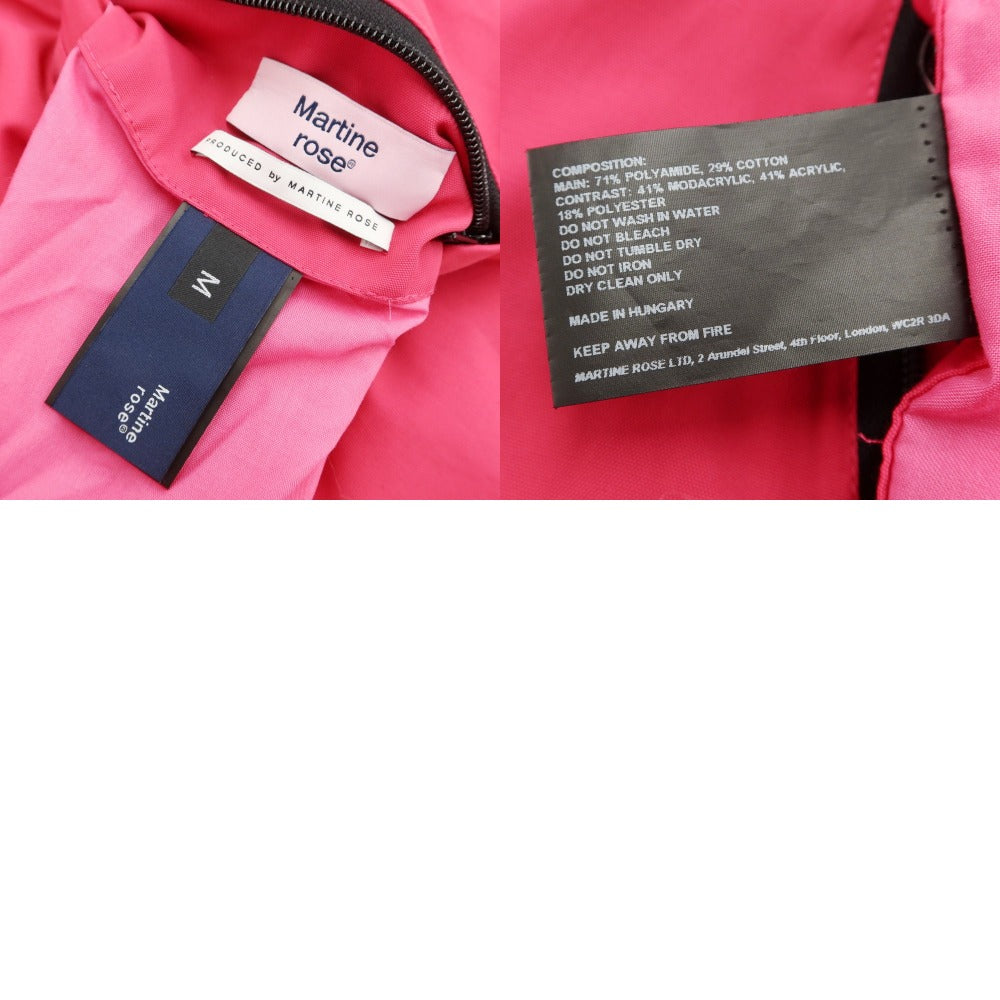 [Used] MARTIN ROSE Nylon cotton fur reversible coat in pink and green [Size M] [PNK] [A/W] [Condition B] [Men&