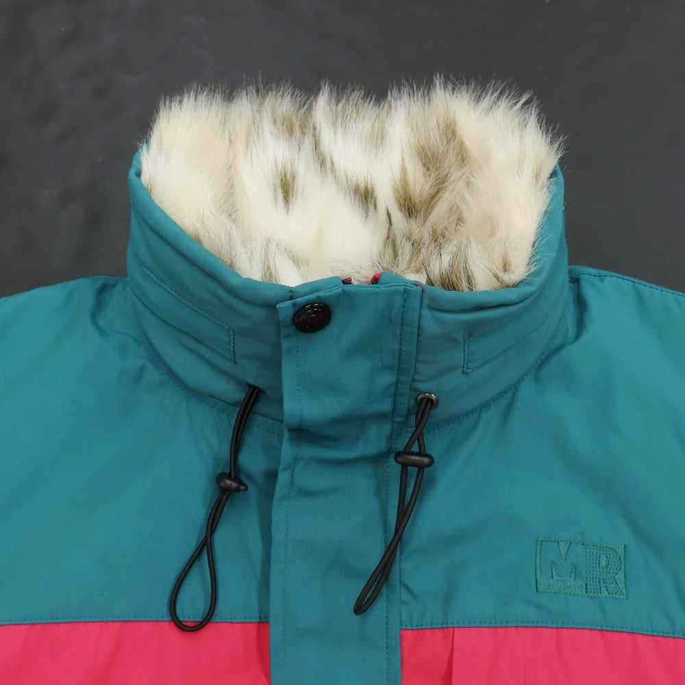 [Used] MARTIN ROSE Nylon cotton fur reversible coat in pink and green [Size M] [PNK] [A/W] [Condition B] [Men&