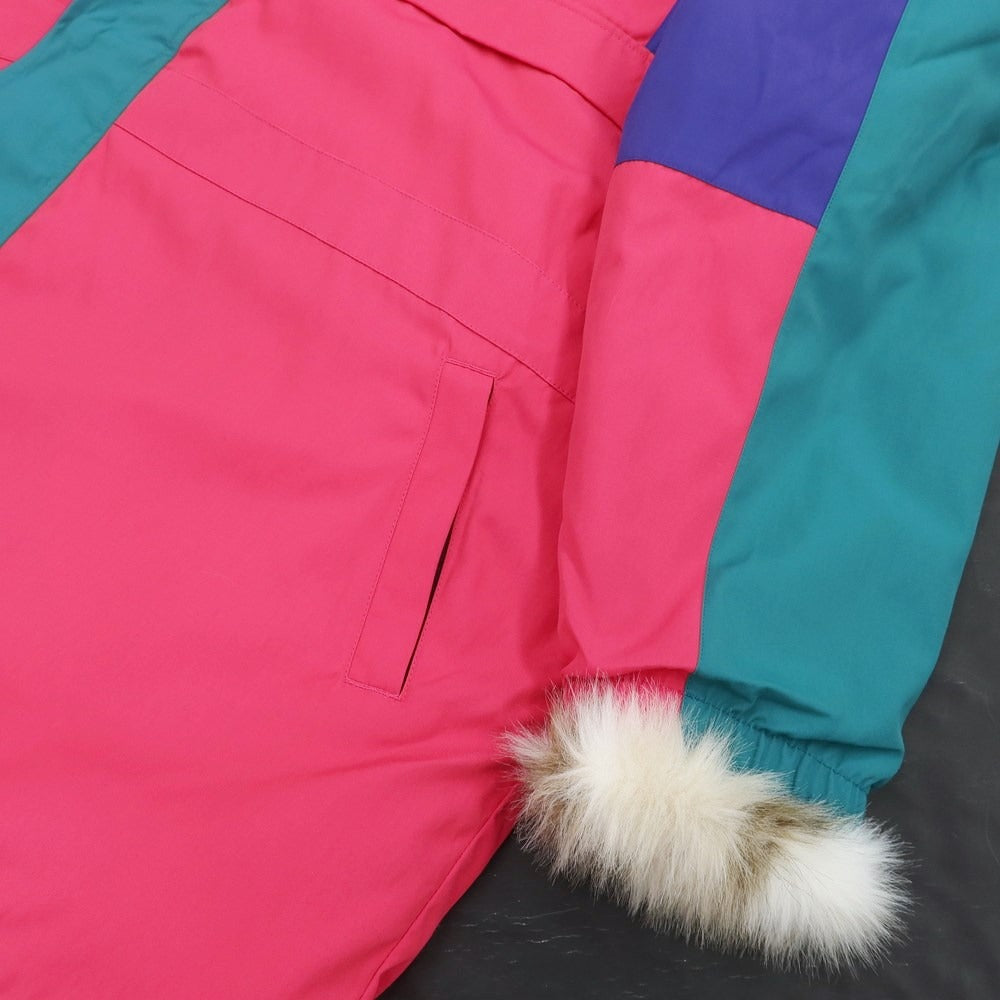 [Used] MARTIN ROSE Nylon cotton fur reversible coat in pink and green [Size M] [PNK] [A/W] [Condition B] [Men&