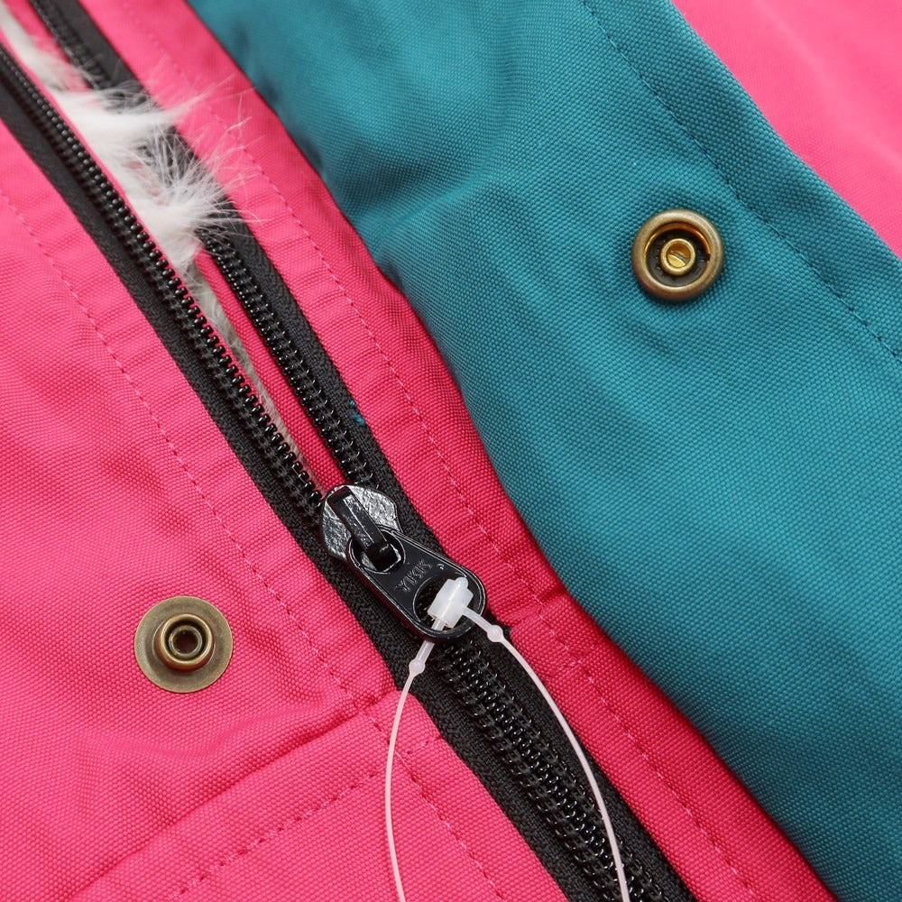 [Used] MARTIN ROSE Nylon cotton fur reversible coat in pink and green [Size M] [PNK] [A/W] [Condition B] [Men&