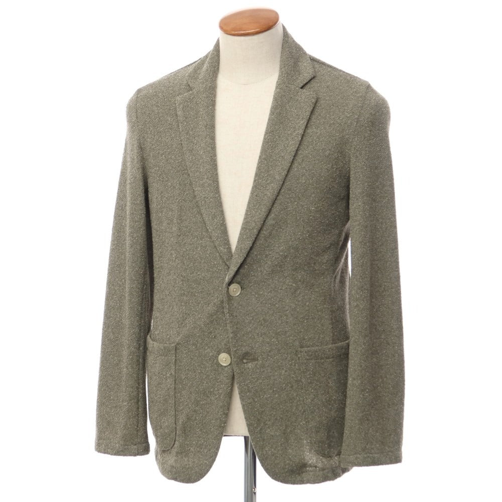 [Used] Three Dots Cotton Polyester Pile 2B Casual Jacket Tea Green [Size M] [GRN] [S/S] [Condition Rank B] ​​[Men&