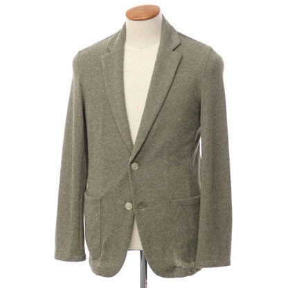 [Used] Three Dots Cotton Polyester Pile 2B Casual Jacket Tea Green [Size M] [GRN] [S/S] [Condition Rank B] ​​[Men&