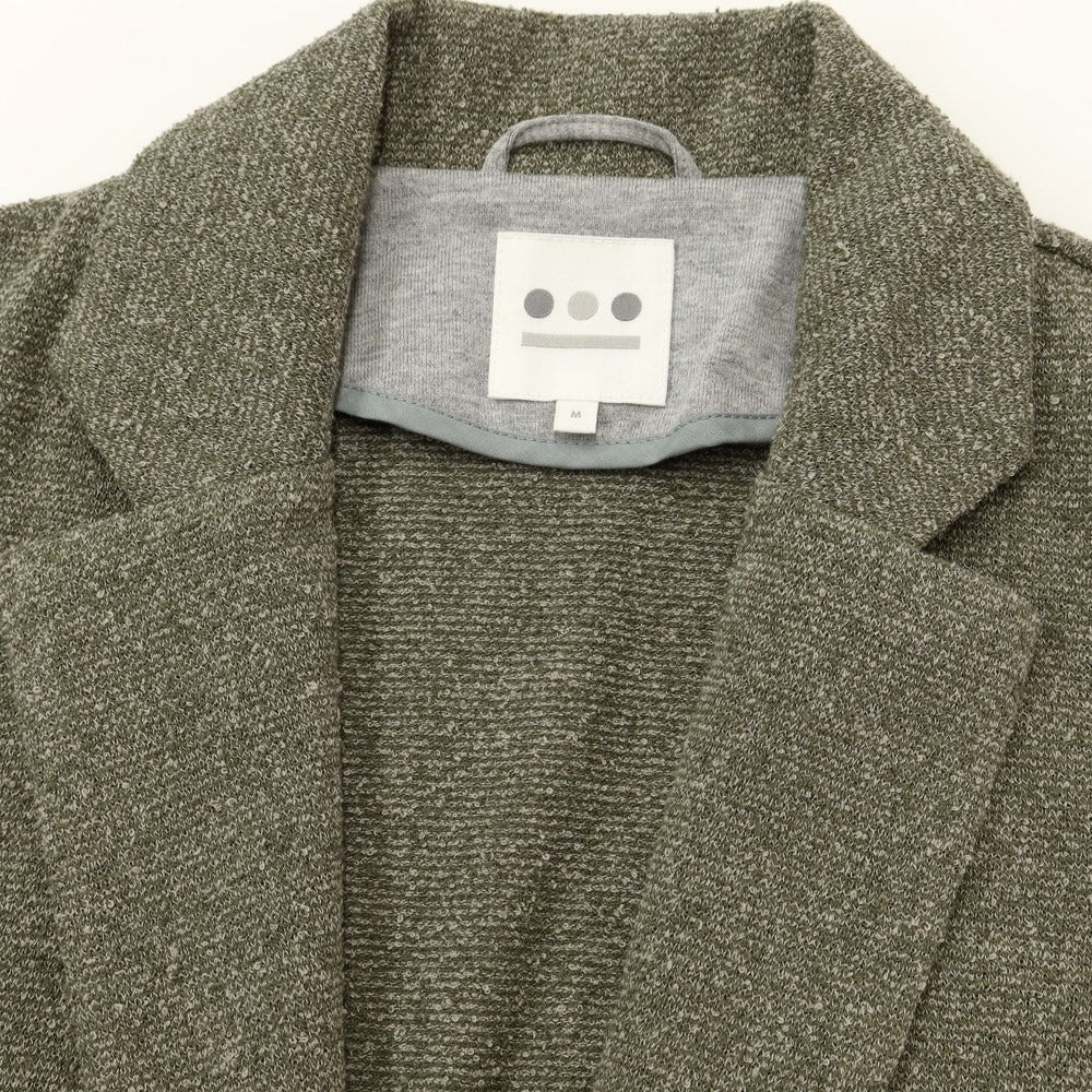 [Used] Three Dots Cotton Polyester Pile 2B Casual Jacket Tea Green [Size M] [GRN] [S/S] [Condition Rank B] ​​[Men&