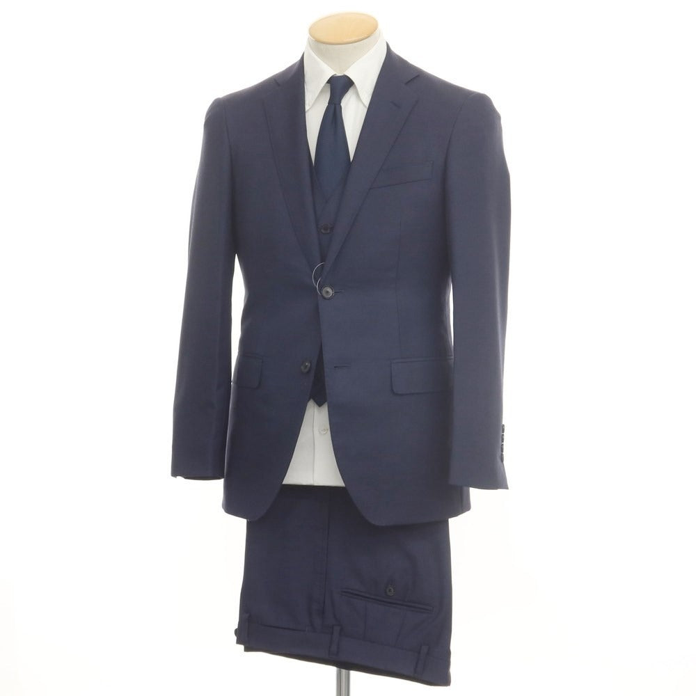 [Used] TOMORROWLAND Wool 3-piece 2B Set-up Suit Navy [Size 42 (Gilet: 44)] [NVY] [S/S/A/W] [Condition Rank A] [Men&