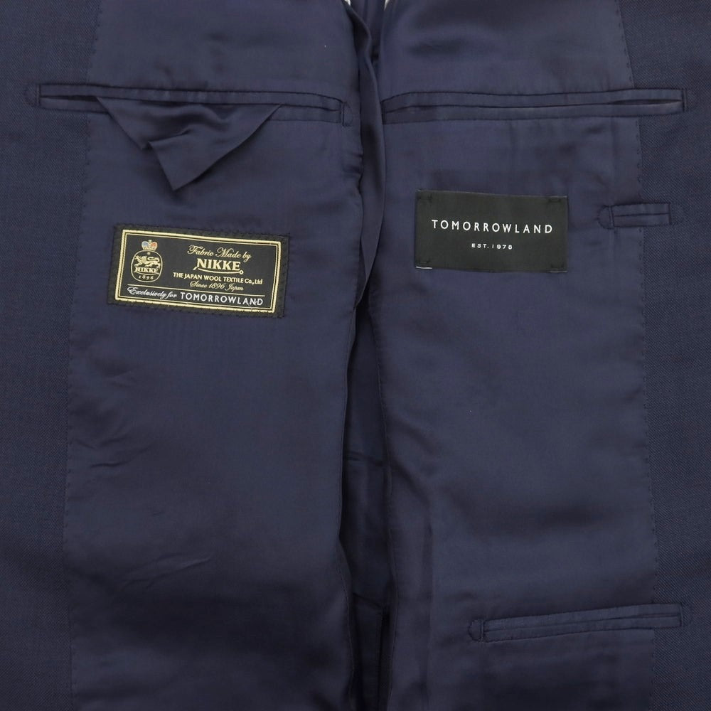 [Used] TOMORROWLAND Wool 3-piece 2B Set-up Suit Navy [Size 42 (Gilet: 44)] [NVY] [S/S/A/W] [Condition Rank A] [Men&