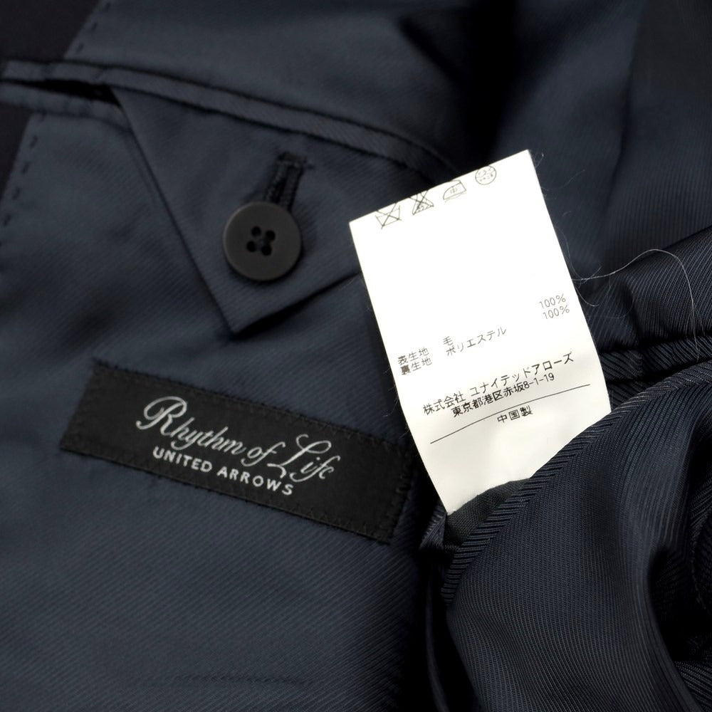 [Used] Rhythm of Life UNITED ARROWS Wool Tailored Jacket Navy [Size 44] [NVY] [A/W] [Condition Rank A] [Men&