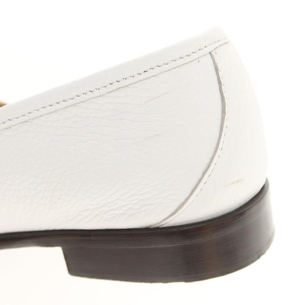 [Used] DANIELE LEPORI Leather Bit Loafers White [Size 44] [WHT] [S/S/A/W] [Condition Rank B] ​​[Men&