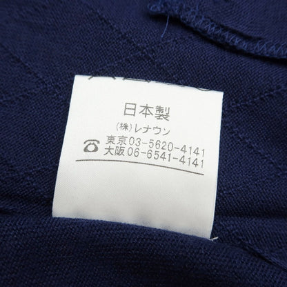[Used] Aquascutum wool silk knit vest, navy [Size L] [NVY] [A/W] [Condition Rank A] [Men&