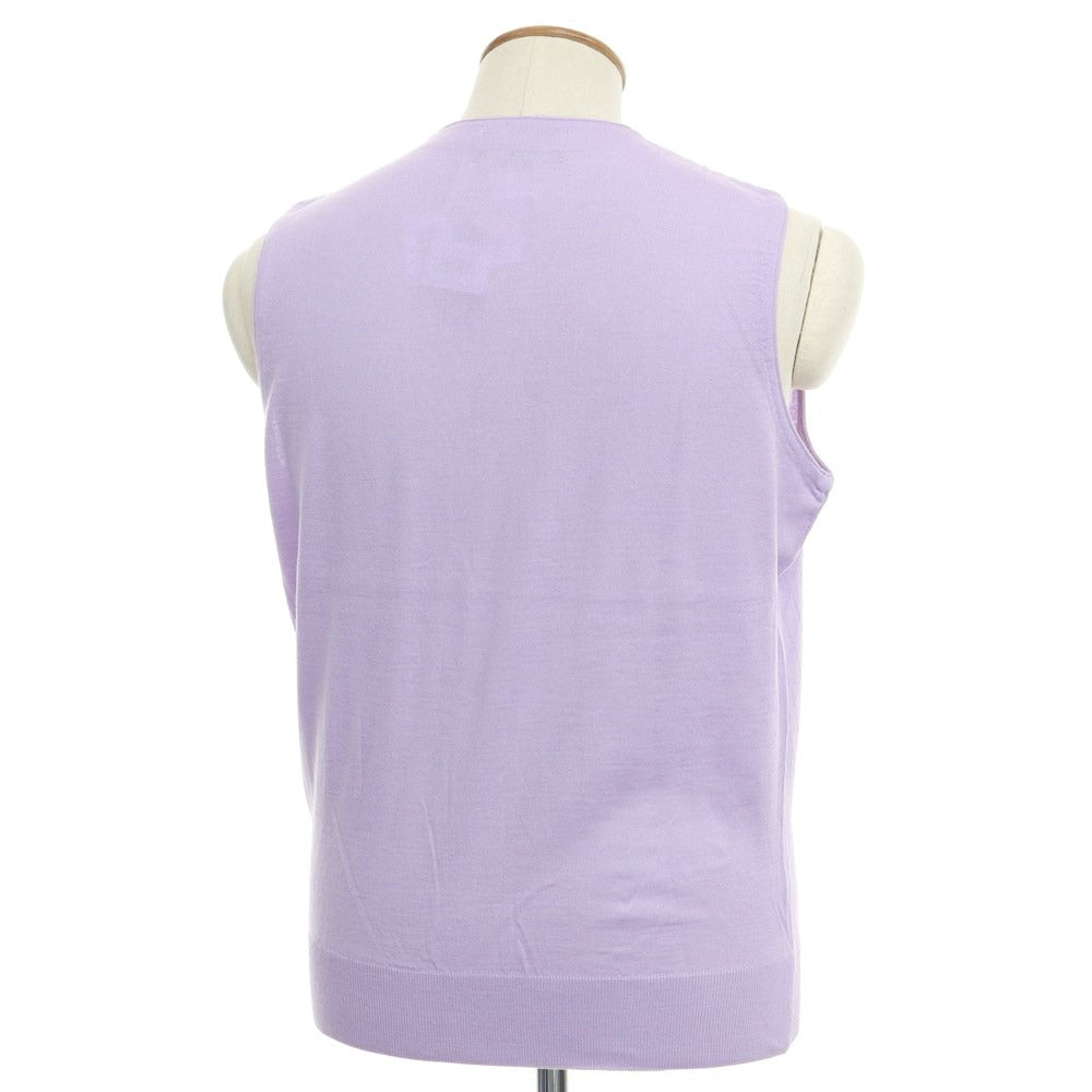 [Used] Aquascutum wool silk knit vest, lavender [Size M] [PUP] [A/W] [Condition Rank A] [Men&